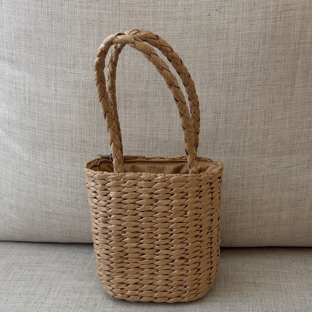 A New Day Tan Tote with Silver Embellishments - Picture 2 of 4